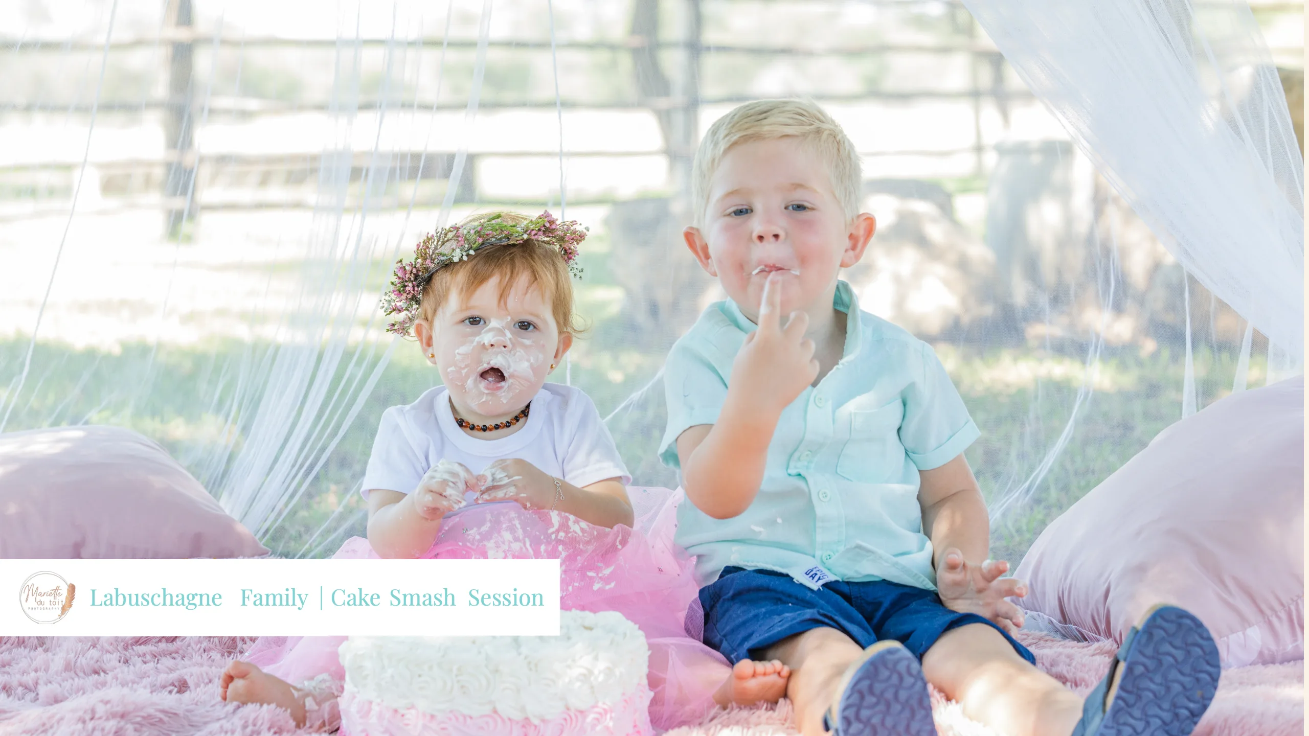Aleah | Outdoor Cake Smash & Family Session