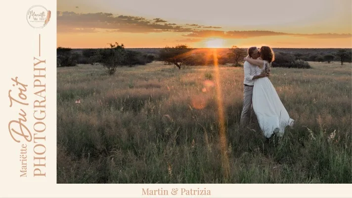 martin and patrizia vow renewal at okonjima namibia