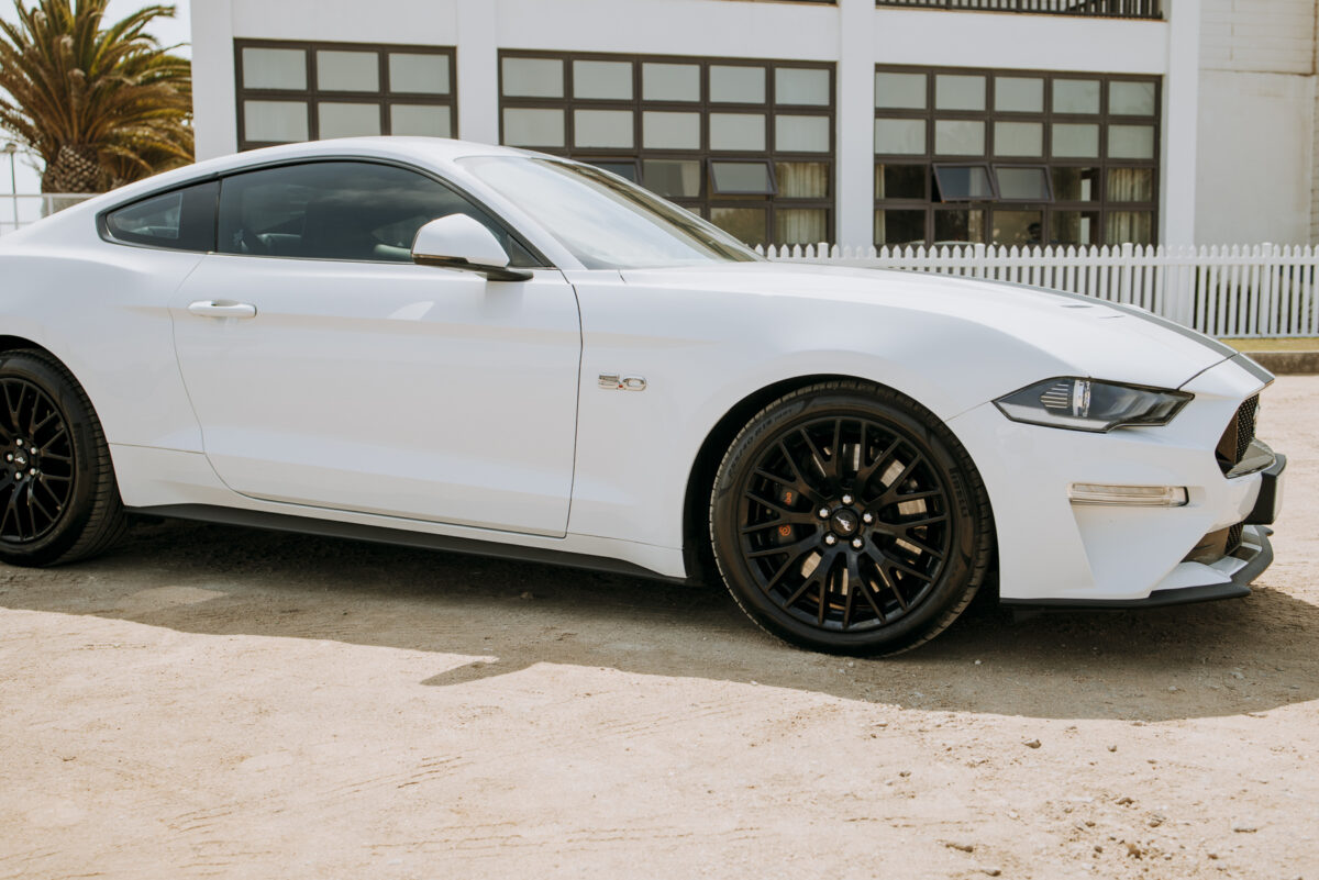 image of ford mustang during matric farewell photo shoot, mariette du toit photography