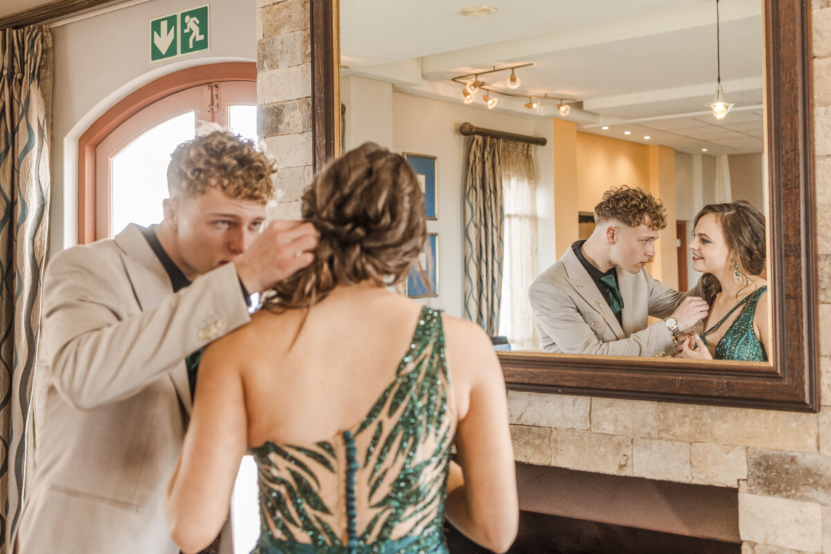 image of boy and girl in hotel during matric farewell photo shoot, walvis bay, namibia, mariette du toit photography