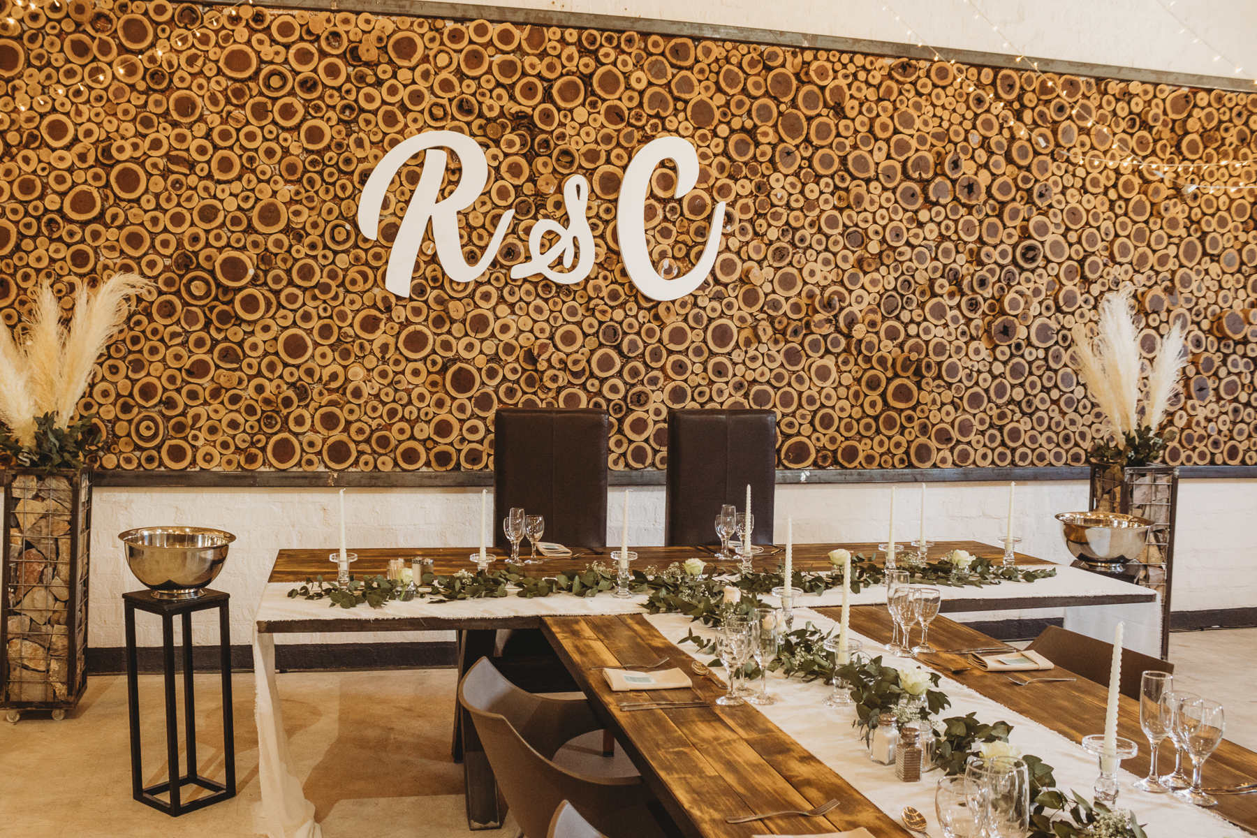 reception at etosha corner, outjo wedding