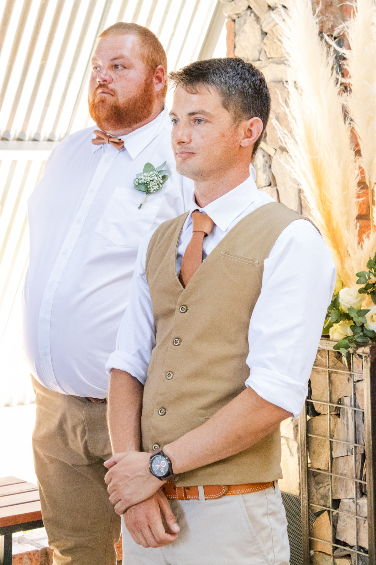 ceremony at etosha corner, outjo wedding