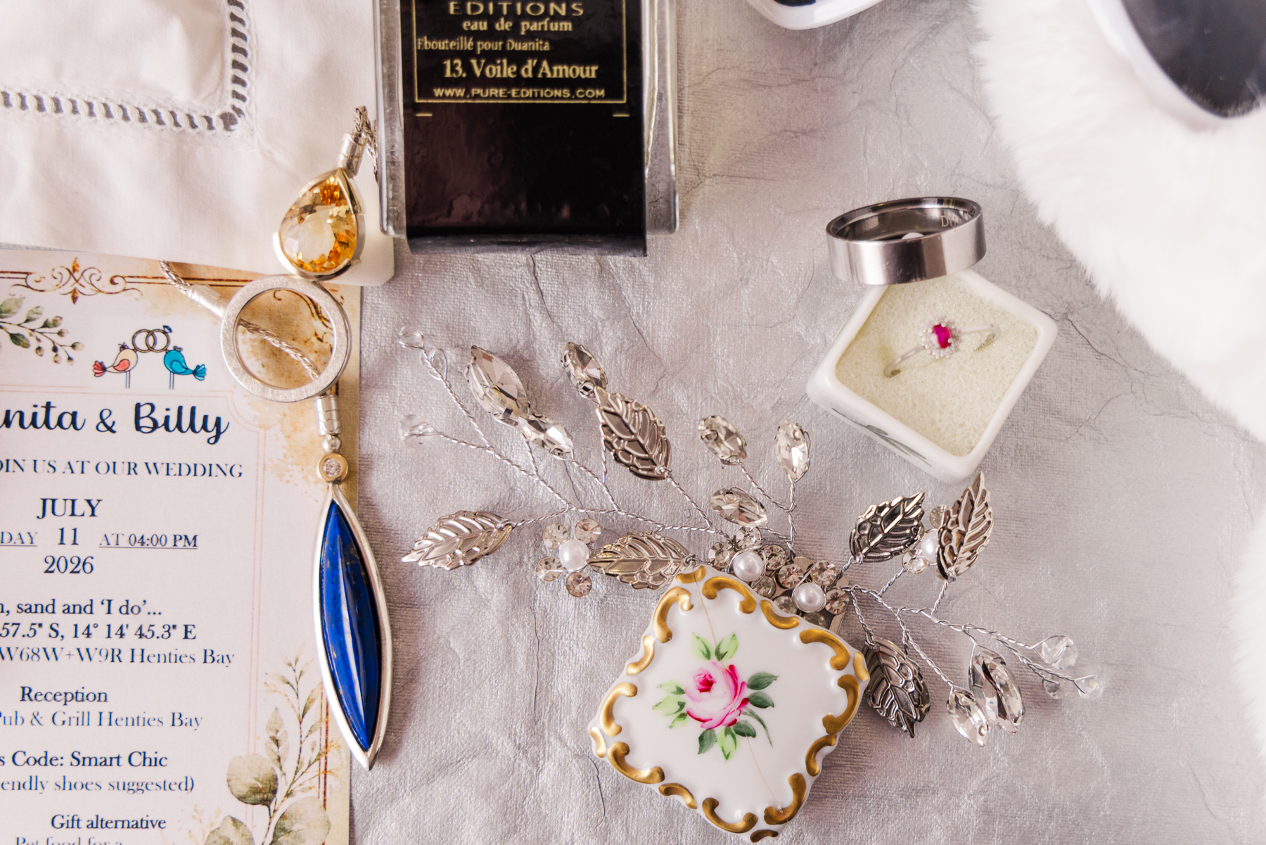 Details of Henties Wedding